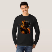 Cool burning Welder with Mask T-Shirt (Vorne ganz)