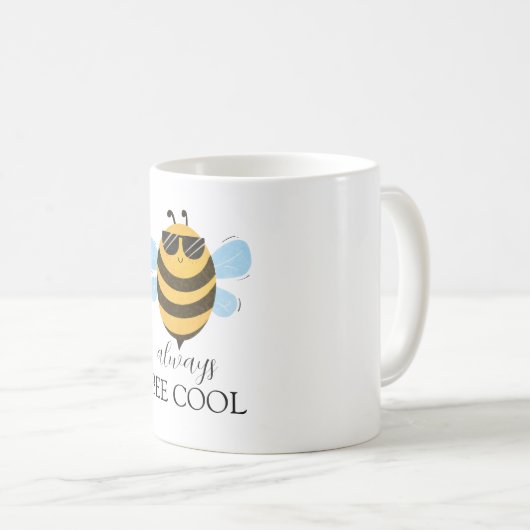 Cool Buzz Vibes Kaffeetasse (VorderseiteRechts)