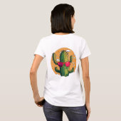Cool Cactus Sunset T-Shirt (Schwarz voll)
