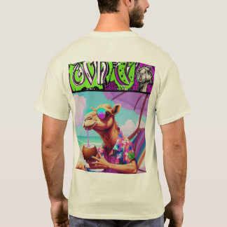 Cool Camel Beach Vibes T - Shirt - Wüste Träume Ku