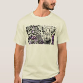 Cool Camel Beach Vibes T - Shirt - Wüste Träume Ku (Vorderseite)