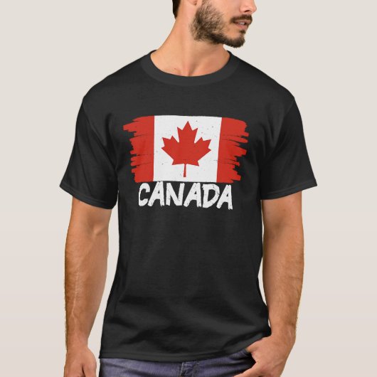 Cool Canada Flag T-Shirt (Vorderseite)