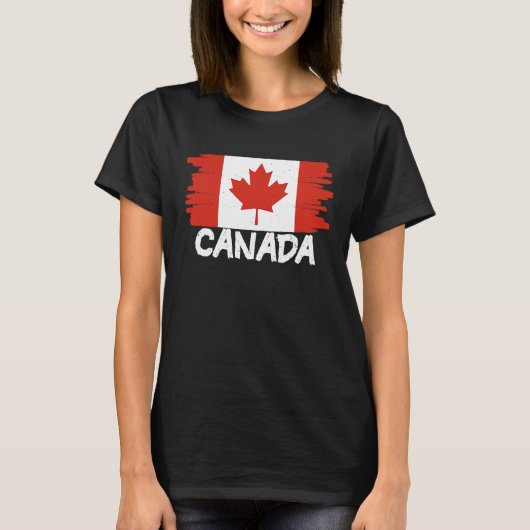 Cool Canada Flag T-Shirt (Vorderseite)