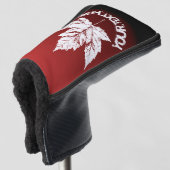 Cool Canada Golf Retro Canada Putter Abdeckung Headcover (3/4 Vorderseite)