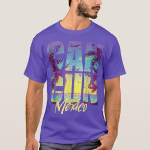 Cool Cancun Art Meico Urlaub SommerMänner Frauen K T-Shirt