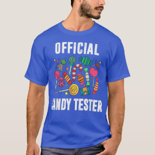 Cool Candy Art Men Women Kinder Lollipop Candy Bar T-Shirt