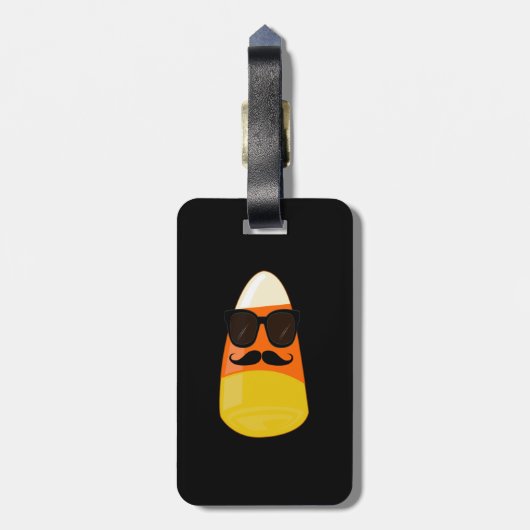 Cool Candy Corn Gepäckanhänger (Rückseite vertikal)