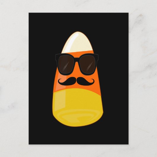 Cool Candy Corn Postkarte (Vorderseite)