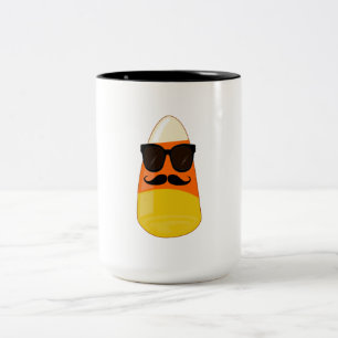 Cool Candy Corn Zweifarbige Tasse