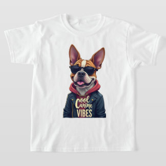 Cool Canine Vibes - Spielerisches Pup Adventure T-Shirt