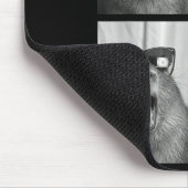 Cool Capybara With Sungles Photobooth Funny Rodent Mousepad (Ecke)