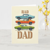 Cool Car Dads Tag Tributkarte Karte (Gelbe Blume)