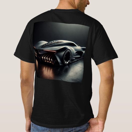 Cool car design. T-Shirt (Rückseite)