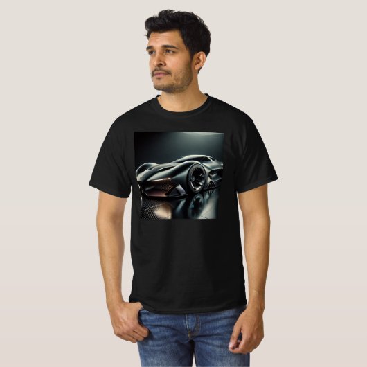 Cool car design. T-Shirt (Vorne ganz)
