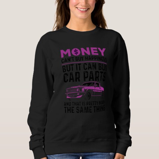 Cool Car For Men Automotive Engine Drag Racing Gu Sweatshirt (Vorderseite)