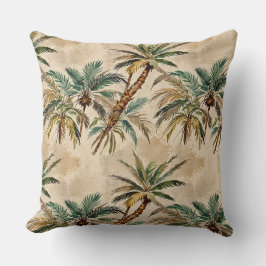 Cool Carefree Jazzy Palm Tree Kissen