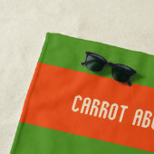 Cool Carrot Collection Strandtuch (Beispiel)