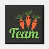 Cool Carrot Squad Black Magnet (Vorne)