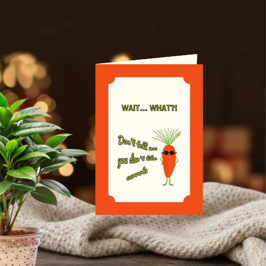 Cool Carrot Squad Collection Birthday Karte