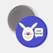 Cool Carrots Magnet (Vorderseite/Rückseite)