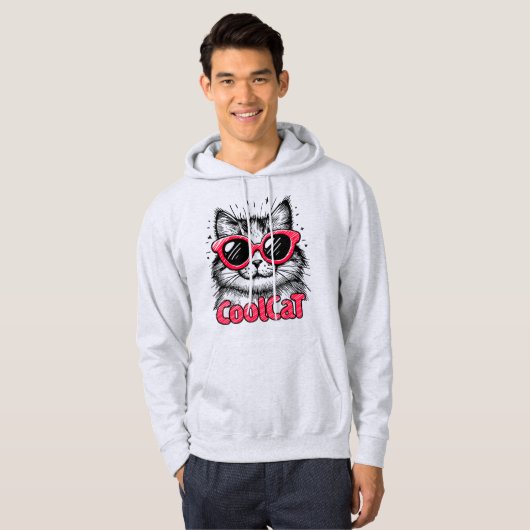 Cool Cat 1 Hoodie (Vorne ganz)
