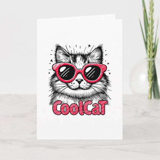 Cool Cat 1 Karte (Vorderseite)