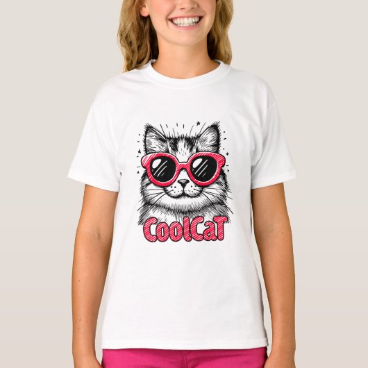 Cool Cat 1 T-Shirt (Vorderseite)