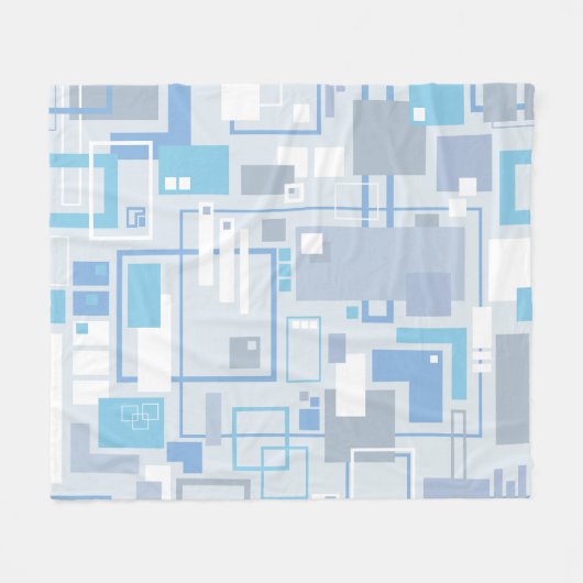 Cool Cat Blues Fleecedecke (Vorderseite (Horizontal))