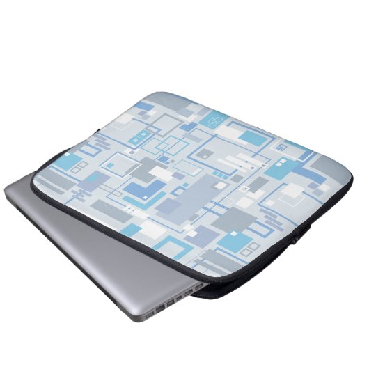 Cool Cat Blues Laptopschutzhülle (Vorne Knopf)