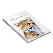 Cool Cat Cheetah Notizblock (Rechte Seite)