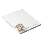 Cool Cat Cheetah Notizblock (angewinkelt)