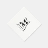 Cool Cat Cocktail Napkins Serviette (Ecke)