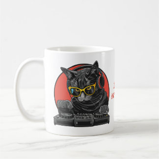 Cool Cat DJ Kaffeetasse