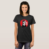 Cool Cat Girl Cat T-Shirt (Vorne ganz)