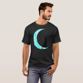 Cool Cat in Moon - Ideal Gift for Cat Lovers T-Shirt (Vorne ganz)