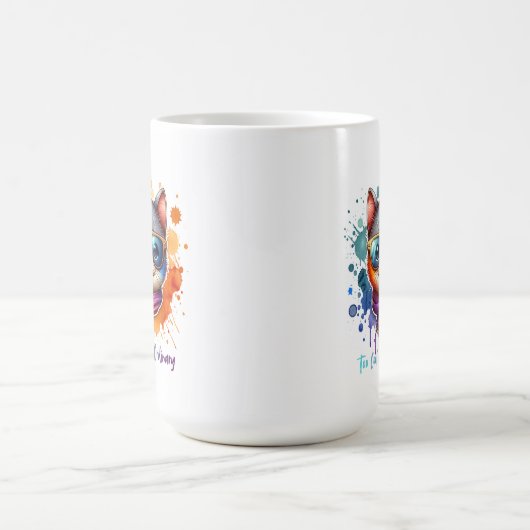 Cool Cat Kaffeetasse (Mittel)