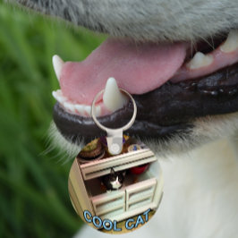 Cool Cat keychain Schlüsselanhänger