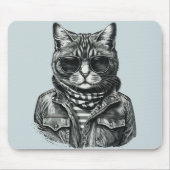 Cool Cat Mouse Pad Mousepad (Vorne)