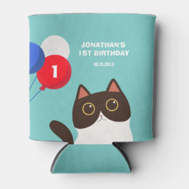 Cool Cat Party Balloon Kids Birthday Dosenkühler