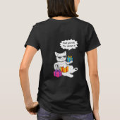 Cool Cat Self-Care Vibes T-Shirt (Rückseite)