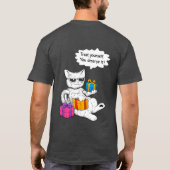 Cool Cat Self-Care Vibes T-Shirt (Rückseite)