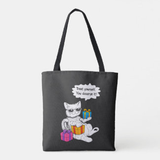 Cool Cat Self-Care Vibes Tasche