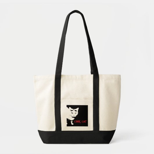 COOL CAT TOTE BAG TRAGETASCHE (Vorne)