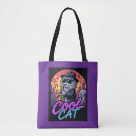 Cool Cat Trombone Player Music Quote Tote Bag Tasche
