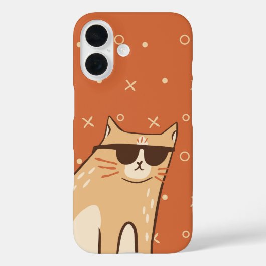 Cool Cat Vibes Case-Mate iPhone Hülle (Rückseite)