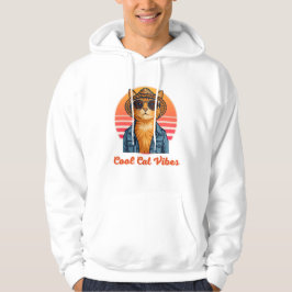 Cool Cat Vibes 🌴 😎 Hoodie