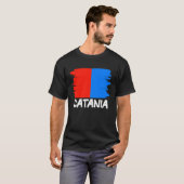 Cool Catania Flag T-Shirt (Vorne ganz)