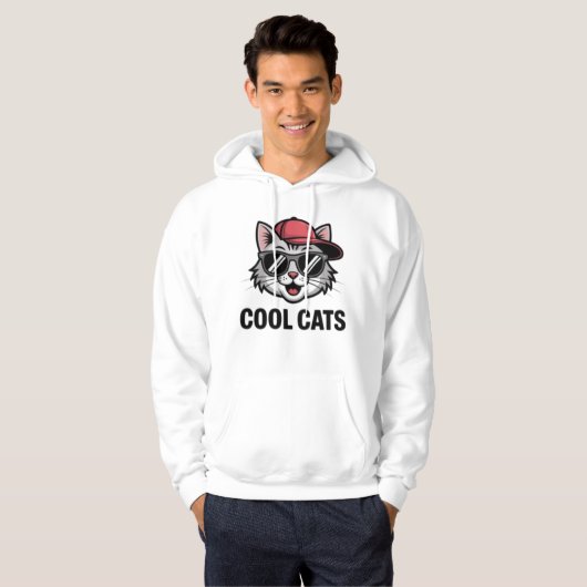 Cool Cats Club Hoodie (Vorne ganz)