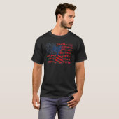 Cool Cats Kitten American Flag T-Shirt (Vorne ganz)