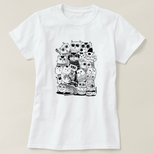 Cool Cats T - Shirt (Design vorne)